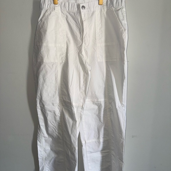 wild fable Pants - Wild Fable White Cargo Pants Medium
